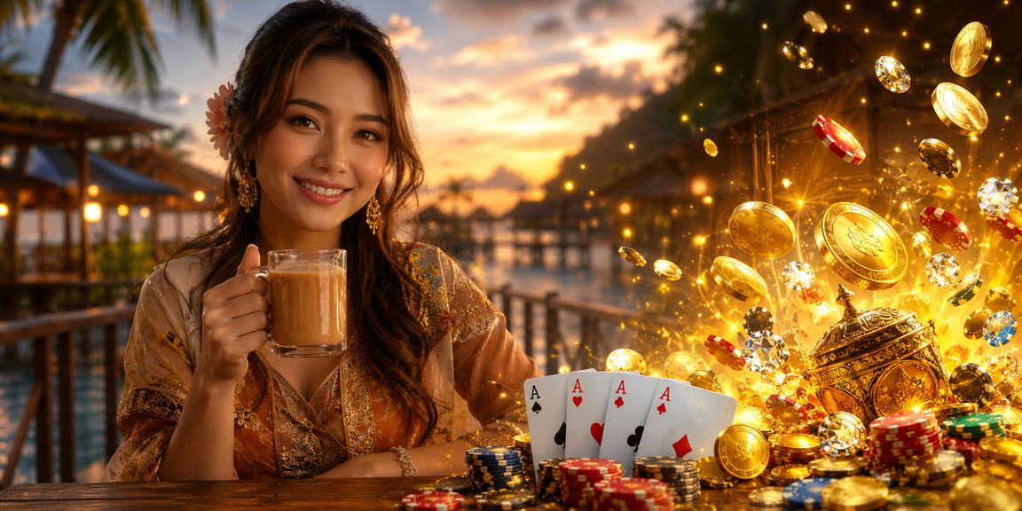 Online card games and sports in Sabah, Malaysia, with a local atmosphere
